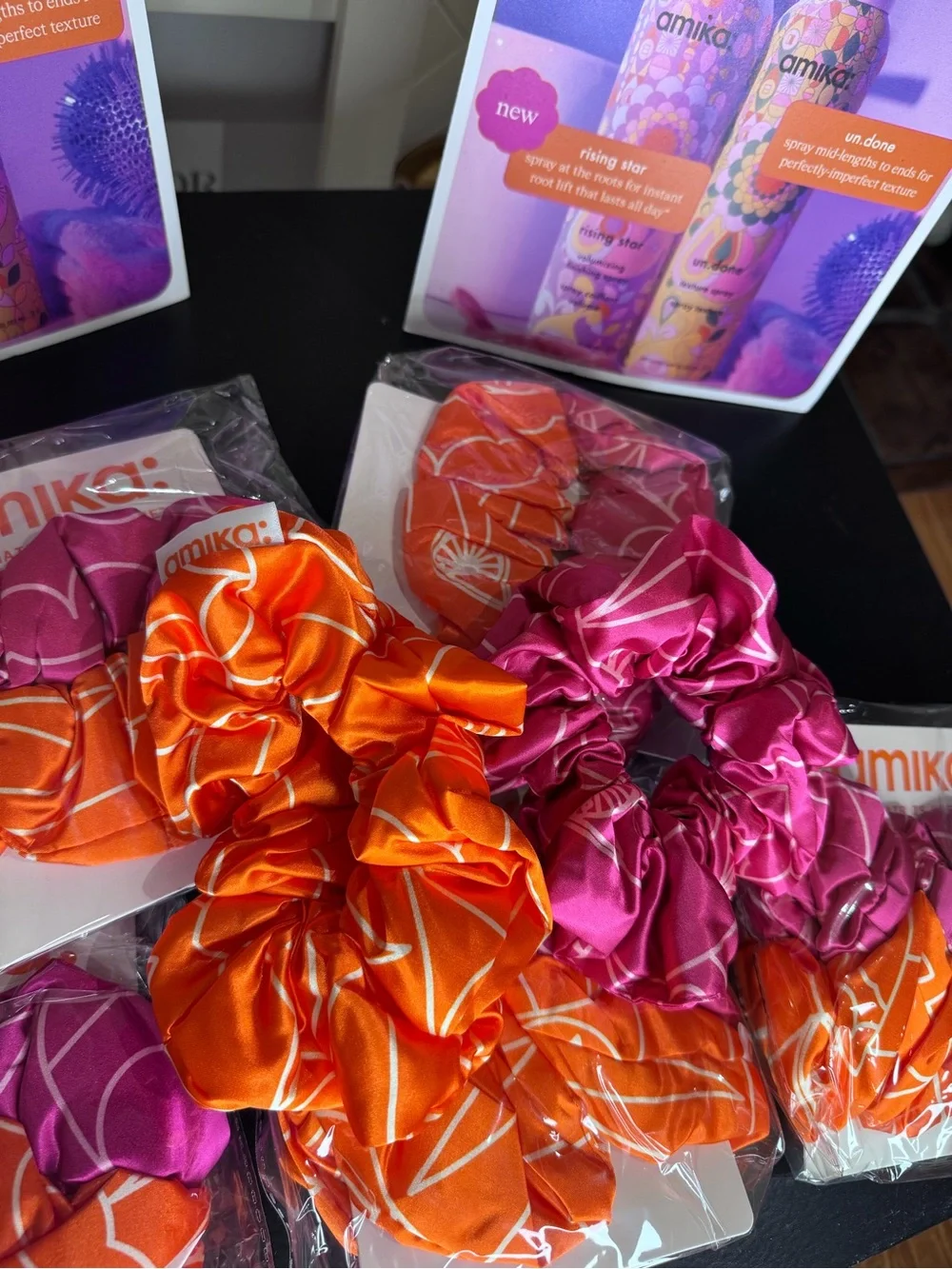 amika satin scrunchie